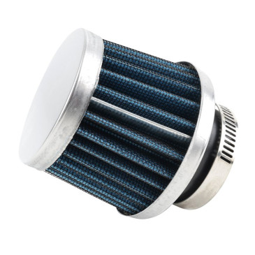 FILTRE A AIR AVOC KN SMALL FD CHROME/BLEU FIXATION DROITE DIAM 44/35/28 3700948310830