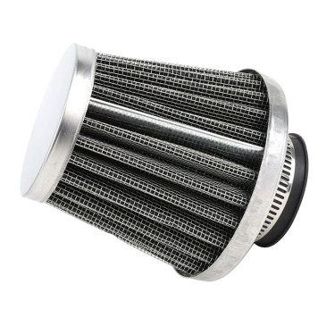 FILTRE A AIR AVOC TYPE KN CHROME FIXATION DROITE DIAM 35 mm 3700948310847
