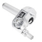 POIGNEE DE GAZ 50 A BOITE TIRAGE RAPIDE 30° ALU CNC ARGENT -REPLAY- 3700948311189