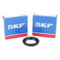 BEARING FOR CRANKSHAFT + SEALS - SKF- FOR MOPED SOLEX 3800 (KIT 6202+6203 ZKL) 3701213415106