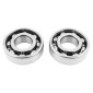 BEARINGS (PAIR) for PEUGEOT 50 KISBEE 4 stroke/KYMCO 50 AGILITY 4 stroke/SYM 50 ORBIT 4 stroke/SCOOT 50 CHINOIS 4 stroke GY6 139QMB -P2R- 3700948208472