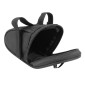 SACOCHE DE SELLE VELO NEWTON POUR 0.9L NOIR FIXATION VELCRO ( L 135cm x l 95cm x 80cm) 3700948306970