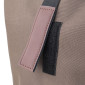 SACOCHE ARRIERE VELO DOUBLE NEWTON MARRON 22L FIXATION SANGLES SUR PORTE BAGAGE (35x12x27cm) FERMETURE PLIANT ANTI-PLUIE 3700948309285