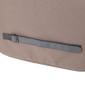 SACOCHE ARRIERE VELO DOUBLE NEWTON MARRON 22L FIXATION SANGLES SUR PORTE BAGAGE (35x12x27cm) FERMETURE PLIANT ANTI-PLUIE 3700948309285