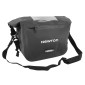 SACOCHE DE CINTRE/GUIDON VELO NEWTON 7.6L NOIR FIXATION CLIP (28X13x21cm) AVEC PORTE CARTE 3700948307038
