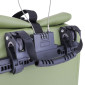 SACOCHE ARRIERE VELO LATERALE SAC BANDOULIERE NEWTON VERT D'EAU DROIT/GAUCHE 21L FIXATION QUICK LOCK POUR PORTE BAGAGE AVEC SYSTEME ANTIVOL 3700948307045