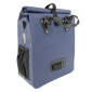 SACOCHE ARRIERE VELO LATERALE SAC BANDOULIERE NEWTON BLEU DROIT/GAUCHE 20L FIXATION POUR PORTE BAGAGE 3700948307069