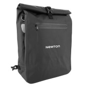 SACOCHE ARRIERE VELO LATERALE SAC BANDOULIERE NEWTON NOIR DROIT/GAUCHE 18L FIXATION POUR PORTE BAGAGE 3700948307076