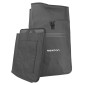 SACOCHE ARRIERE VELO LATERALE SAC A DOS NEWTON NOIR DROIT/GAUCHE 18L FIXATION QUICK LOCK ET VELCRO POUR PORTE BAGAGE AVEC SYSTEME ANTIVOL (27x14x49cm) 3700948307076