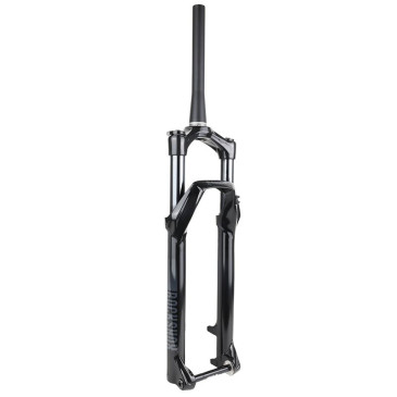 FOURCHE VTT 29 " ROCKSHOX RECON SILVER RL NOIR SOLO AIR POUR FREIN A DISQUE (CONE 39.8mm en bas) PIVOT CONIQUE LISSE 1"1/8-28,6 EXTERIEUR DEB. 120mm - POUR AXE TRAVERSANT BOOST 15x110 7108845845024