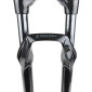 FOURCHE VTT 29 " ROCKSHOX RECON SILVER RL NOIR SOLO AIR POUR FREIN A DISQUE (CONE 39.8mm en bas) PIVOT CONIQUE LISSE 1"1/8-28,6 EXTERIEUR DEB. 120mm - POUR AXE TRAVERSANT BOOST 15x110 7108845845024