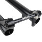 FOURCHE VTT 29 " ROCKSHOX RECON SILVER RL NOIR SOLO AIR POUR FREIN A DISQUE (CONE 39.8mm en bas) PIVOT CONIQUE LISSE 1"1/8-28,6 EXTERIEUR DEB. 120mm - POUR AXE TRAVERSANT BOOST 15x110 7108845845024