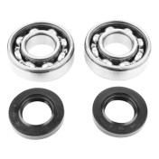 BEARING FOR CRANKSHAFT+SEALS FOR 50CC MOTORBIKE P2R FOR DERBI 50 SENDA, GPR/GILERA 50 SMT, RCR (ENGINE EURO 2 + EURO 3) (KIT 6204 FAG STEEL C3/NITRILE SEAL) 3701213406098