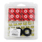 ROULEMENT D'EMBIELLAGE + JOINT 50 A BOITE P2R ADAPTABLE DERBI 50 SENDA, GPR/GILERA 50 SMT, RCR (MOTEUR EURO 2 + EURO 3) (KIT 6204 FAG ACIER C3/JOINT NITRILE) 3701213406098