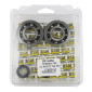 BEARING FOR CRANKSHAFT+SEALS FOR MOPED PEUGEOT 50 FOX (KIT SC04A47CS TPI POLYAMID/ NITRILE SEAL) - P2R 3701213422760