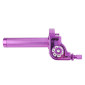 POIGNEE DE GAZ 50 A BOITE TIRAGE RAPIDE 30° ALU CNC VIOLET -REPLAY- 3700948311172