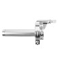 POIGNEE DE GAZ 50 A BOITE TIRAGE RAPIDE 30° ALU CNC ARGENT -REPLAY- 3700948311189