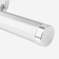 POIGNEE DE GAZ 50 A BOITE TIRAGE RAPIDE 30° ALU CNC ARGENT -REPLAY- 3700948311189