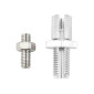 POIGNEE DE GAZ 50 A BOITE TIRAGE RAPIDE 30° ALU CNC ARGENT -REPLAY- 3700948311189