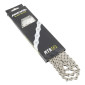 CHAINE VELO 10V. VTT MICHE NOIR 138 MAILLONS (1/2"x3/32") COMPATIBLE SHIMANO 8057013349802