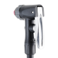POMPE A PIED MICHELIN AIR TANK TUBELESS ACIER NOIR AVEC COMPRESSEUR ET MANOMETRE 18BARS RACCORD SWITCH VP/VS 3299738045439
