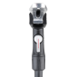 POMPE A PIED MICHELIN AIR TANK TUBELESS ACIER NOIR AVEC COMPRESSEUR ET MANOMETRE 18BARS RACCORD SWITCH VP/VS 3299738045439