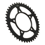 COURONNE MOTO ADAPTABLE KTM 790 DUKE 2018>2024, 890 DUKE R 2020>2023 520 43 DTS ACIER NOIR (DIAM 125/150/8.5) -JT SPROCKETS- 0824225316926