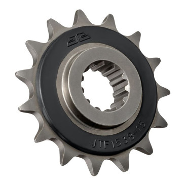 PIGNON MOTO ADAPTABLE KAWASAKI 750 Z750 2004>2012, 800 Z800 2013>2016 525 15 DTS RB RUBBER (RENFORT CAOUTCHOUC - ANTI BRUIT) -JT SPROCKETS- 0824225208245