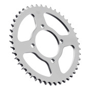 COURONNE MOTO ADAPTABLE YAMAHA 125 YBR 2006>2016 428 45 DTS ACIER GRIS (DIAM 64/80/8.5) -JT SPROCKETS- 0824225308594