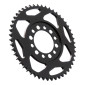 COURONNE MOTO ADAPTABLE YAMAHA 125 TW 1998>2001 428 50 DTS ACIER GRIS (DIAM 62/80/10.5) -JT SPROCKETS- 0824225301588
