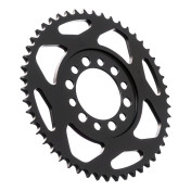 COURONNE MOTO ADAPTABLE YAMAHA 125 TW 1998>2001 428 50 DTS ACIER GRIS (DIAM 62/80/10.5) -JT SPROCKETS- 0824225301588