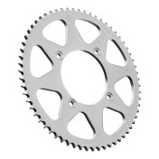 COURONNE MOTO ADAPTABLE BETA 125 RR 428 63 DTS ACIER GRIS (DIAM 100/120/8.5) -JT SPROCKETS- 0824225313482