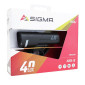 ECLAIRAGE VELO USB AVANT SIGMA AURA 40 LUX (AUTONOMIE 9H MODE STANDARD ET 29H MODE ECO) NOIR - HOMOLOGUE - 4016224174706