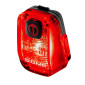 ECLAIRAGE VELO USB ARRIERE SUR TIGE DE SELLE SIGMA HIRO 10 (ECLAIRAGE CONTINU - AUTONOMIE 13H - VISIBLE A 500m) NOIR 4016224150601