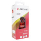 ECLAIRAGE VELO USB ARRIERE SUR TIGE DE SELLE SIGMA HIRO 10 (ECLAIRAGE CONTINU - AUTONOMIE 20H) NOIR - VISIBLE 2000m 4016224150601