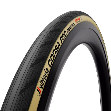 PNEU ROUTE 700 X 30 VITTORIA CORSA PRO CONTROL NOIR/BEIGE GRAPHENE 2.0 TUBELESS READY (30-622) 325g 8022530028752