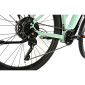 VELO ELECTRIQUE/VAE VTC 28 LEADER FOX BARNET 2025 FEMME VERT D'EAU 9V MOTEUR CENTRAL BAFANG M510 36V 95Nm BATTERIE 20Ah (18'' - H46cm - TAILLE M - POUR ADULTE DE 168cm à 178cm) 8592826103727