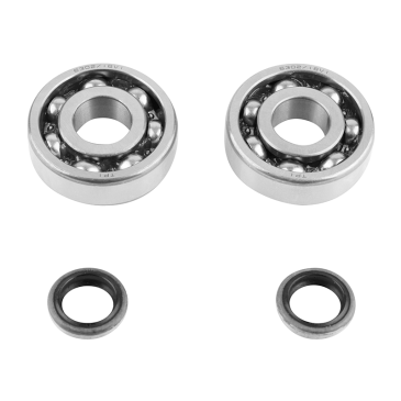 ROULEMENT D'EMBIELLAGE + JOINT CYCLO P2R ADAPTABLE MBK 51, 41, 40, 88, CLUB (KIT TPI 6302 QR ACIER) 3701213410088