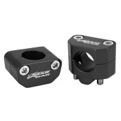 HANDLEBAR RISER-STARBAR-ALUMINIUM-UNIVERSAL Ø 28,6mm BLACK (PAIR) 3700948149805