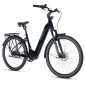 VELO ELECTRIQUE/VAE CITY 28 LEADER FOX TERTIUM 2025 MIXTE NOIR BRILLANT 8V SHIMANO NEXUS MOTEUR CENTRAL BAFANG M420 36V 80Nm BATTERIE 15Ah (16,5'' - H42cm - TAILLE S - POUR ADULTE DE 158cm à 168cm) 8592826103406