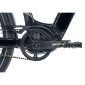 VELO ELECTRIQUE/VAE VTC 29 LEADER FOX TERTIUM 2025 FEMME NOIR BRILLANT 8V SHIMANO NEXUS MOTEUR CENTRAL BAFANG M420 36V 80Nm BATTERIE 17,5Ah (16,5'' - H43cm - TAILLE S - POUR ADULTE DE 158cm à 168cm) 8592826103406
