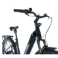 VELO ELECTRIQUE/VAE CITY 28 LEADER FOX TERTIUM 2025 MIXTE NOIR BRILLANT 8V SHIMANO NEXUS MOTEUR CENTRAL BAFANG M420 36V 80Nm BATTERIE 15Ah (20'' - H50,8cm - TAILLE L - POUR ADULTE DE 178cm à 185cm) 8592826100979