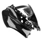 CARROSSERIE/CARENAGE MAXISCOOTER ADAPTABLE PIAGGIO 125-250-300-400-500 MP3 2008>2013 NOIR BRILLANT (KIT 8 PIECES) -P2R- 3700948307229