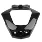 CARROSSERIE/CARENAGE MAXISCOOTER ADAPTABLE PIAGGIO 125-250-300-400-500 MP3 2008>2013 NOIR BRILLANT (KIT 8 PIECES) -P2R- 3700948307229