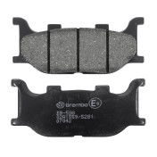 PLAQUETTE DE FREIN BREMBO POUR PEUGEOT 125 LXR 2010>2013 AR / SYM 300 GTS 2009>2013 AR, 125 JOYRIDE 2007>2009 AR, 300 JOYMAX EVO 2010>2012 AR (SCOOTER CARBONE CERAMIQUE) -07042- 8020584630419