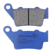 PLAQUETTE DE FREIN BREMBO POUR HONDA 600 CB F HORNET 1998>2012 AV, 650 CBR F 2014>2020 AV/KAWASAKI 650 Z650 2017> AV/TRIUMPH 675 STREET TRIPLE 2008>2017 AV (ROUTE CARBONE CERAMIQUE) -07BB01SP 8020584631829