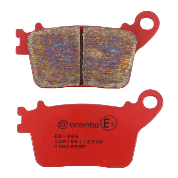 PLAQUETTE DE FREIN BREMBO POUR HONDA 600 CBR RR 2007> AR, 1000 CBR RR FIREBLADE 2006>2022 AR/YAMAHA 1000 YZF-R1 2015> AR, YZF-R6 2017> AR (ROUTE METAL FRITTE) -07HO59SP- 8020584635629