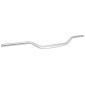 HANDLEBAR FOR 50cc MOTORBIKE OVERSIZE ALUMINIUM SILVER MAT W800mm H80mm (varying Ø 22,2x28,6x22,2) 3700948036495