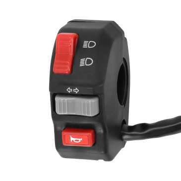 COMMODO/COMMUTATEUR MOTO OFF ROAD UNIVERSEL GAUCHE -P2R- 3700948046890
