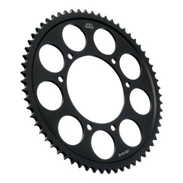 COURONNE MOTO ADAPTABLE APRILIA 125 SX 2018>2023 428 62 DTS ACIER GRIS (DIAM 105/125/8.5) -JT SPROCKETS- 0824225316445